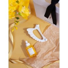 페이스팩토리 세라믹 엔젤괄사+호호바오일 림프 마사지 SET