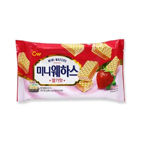 CW 청우 미니웨하스 80g 딸기 / 간식