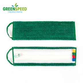 Green Speed 트위스트 MOP 벨크로 (45cm) Green  (5pack)