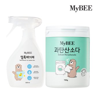 마이비 [표백세트]얼룩제거제 330ml+과탄산소다 700g