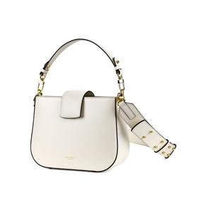 [주문제작]FLEUR Saddle Bag [플뢰르 새들백] IVORY GOLD