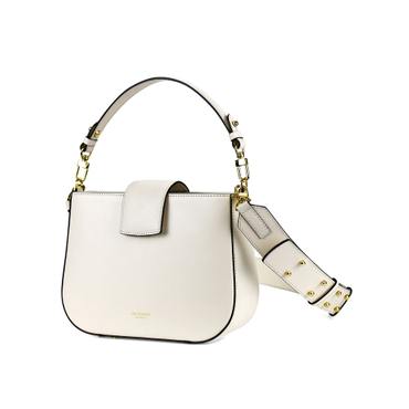 드보뱅 스튜디오  [주문제작]FLEUR Saddle Bag [플뢰르 새들백] IVORY GOLD