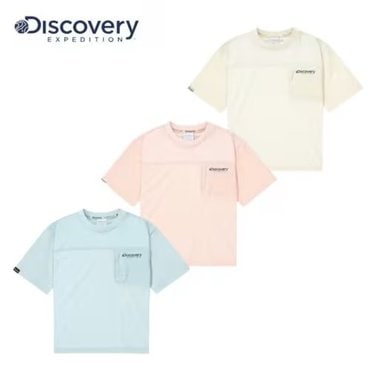 디스커버리키즈 TR72043 키즈 경량 우븐 하이브리드 트레이닝 반팔티셔츠