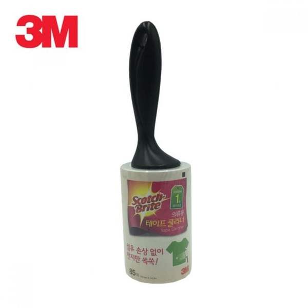 확대된 대표 3M 의류용 테이프클리너 돌돌이 10cm