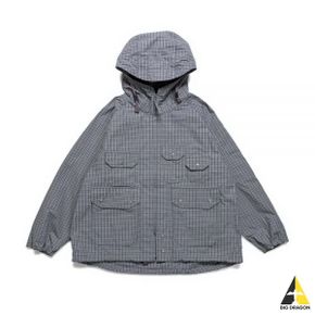 엔지니어드 가먼츠 24SS Atlantic Parka Grey PC Gunclub Check (24S1D010-