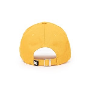 [공식]레터링 릴렉스핏 볼캡 YELLOW LOGO