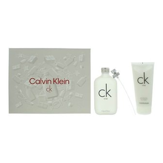 Calvin Klein 캘빈클라인 CK 원 2피스 기프트 세트 EDT 200ml 바디로션 200ml 남여공용