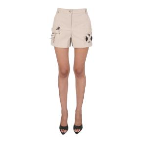 FW21 MOSCHINO Shorts SAFARI ESSENTIAL KIT BERMUDA BEIGE 03025430_0084