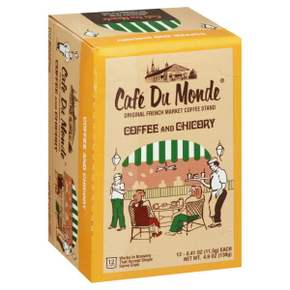 Cafe Du Monde카페드몽드  커피와  치커리  싱글서브  컵  포드  12개