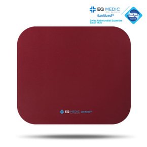 EQ medic SANITIZE P1 버건디 항균마우스패드_N1594350