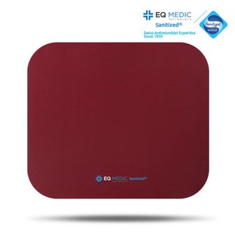  EQ medic SANITIZE P1 버건디 항균마우스패드_N1594350