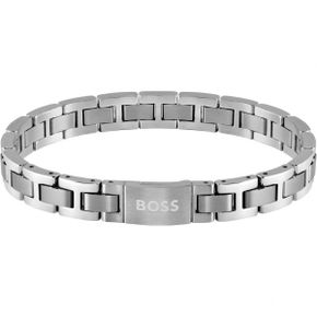 보스 팔찌 남성 스테인리스 스틸로 제작METAL LINK 컬렉션의 토글 클래스프가 BOSS 350053