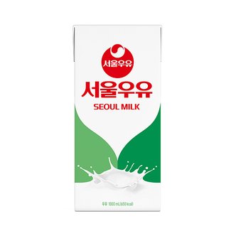  서울우유 멸균우유 1000ml 1박스 10개