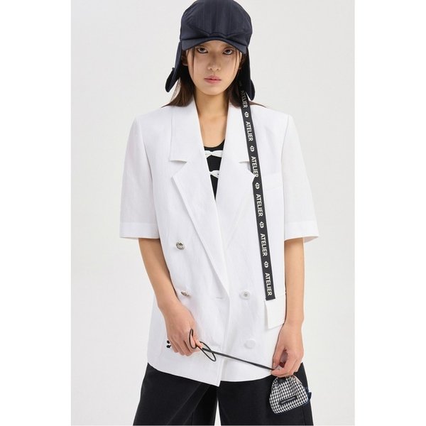 Ribbon Point Sleeveless Knit Pullover (black) LFWAM26410BKX