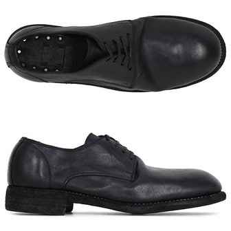 구이디 [부산점] 미세하자 구이디 25FW 블랙 홀스 풀 더비 슈즈 992X BLKT