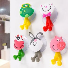 화장실 칫솔걸이 무타공 큐방 식 칫솔거치대 다용도