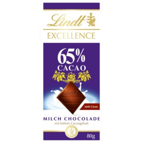 Lindt 린트 엑설런스 65% 코코아 밀크 초콜릿 80g