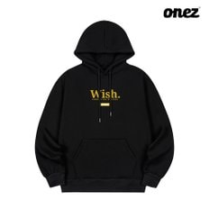 원즈 OZ 기모 후드티 WISH (OZ192) 블랙