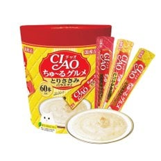 CIAO 츄르 구루메 닭가슴살 버라이어티 60P [SC-140]