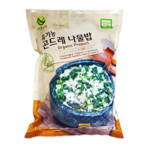 유기농 곤드레나물밥 250g  양념장 포함 간편 냉동밥 아이스포장