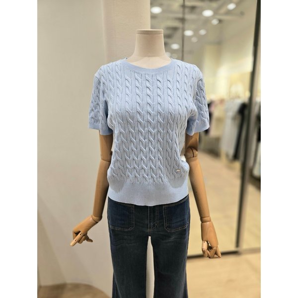 [부산점] 꽈배기 반팔니트 (PR2KH901)
