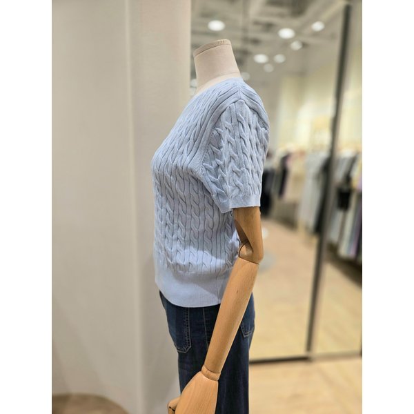 [부산점] 꽈배기 반팔니트 (PR2KH901)