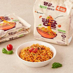 삼양 탱글 바질토마토 프로틴파스타 105g*4입