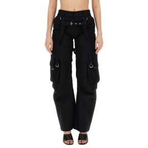 [오프 화이트] Womens Pants OWCF019C99_FAB0011000 BLACK