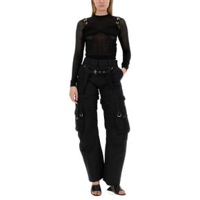 [오프 화이트] Womens Pants OWCF019C99_FAB0011000 BLACK