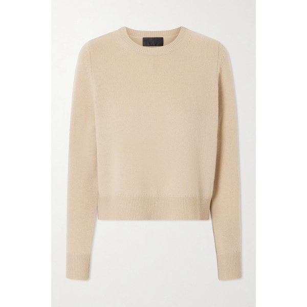 닐리 로탄 비너스 크롭 캐시미어 스웨터 46376663163024568