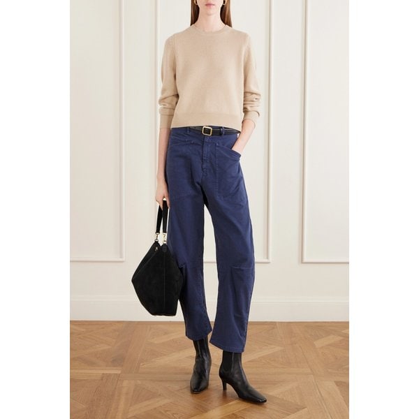 닐리 로탄 비너스 크롭 캐시미어 스웨터 46376663163024568