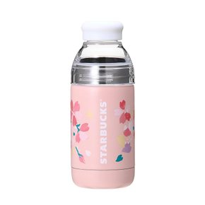 스타벅스 SAKURA 2018 더블월 스텐레스 보틀 컬러풀 페탈 355ml