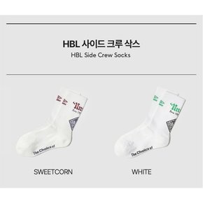 남녀공용 HBL 사이드 크루 삭스 UP223CSC51SCW