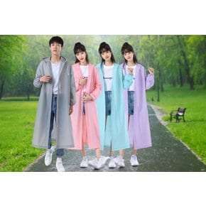 남녀공용 파스텔 우비 고급 EVA 150g 비옷 골프 낚시 등산 캠핑 레인코트 일회용우비 2500배송