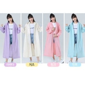 남녀공용 파스텔 우비 고급 EVA 150g 비옷 골프 낚시 등산 캠핑 레인코트 일회용우비 2500배송