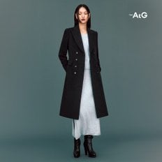 [앱2만원↓][테일러라벨] 더엣지 24FW 울 블렌드 더블 롱 코트