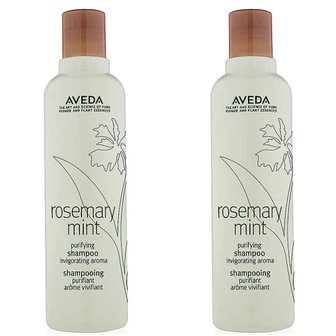  아베다 로즈마리 민트 퓨리파잉 샴푸 Aveda Rosemary Mint Shampoo 250ml 2개