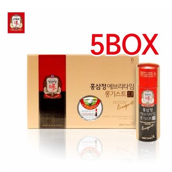  정관장 홍삼정 에브리타임 롱기스트 10ml*20포 5BOX