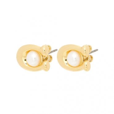 코치 시그니처 여성 귀걸이 341922 GLD 100