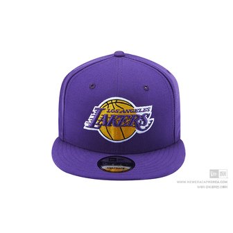 뉴에라 스냅백 (70353242) NBA LA 레이커스 베이직 바이올렛 (9FIFTY LOSLAK BASIC OTC)