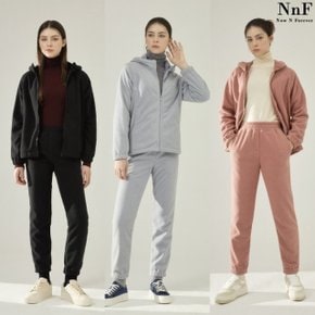 NNF 23FW 여성 포근 장플리스 셋업 2종