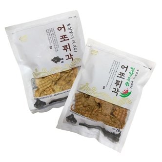  동일식품 어포튀각 90g 12봉지 오리지널/청양고추 택1