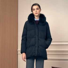 [U.S. POLO ASSN.] 여성 폭스카라 구스다운 점퍼