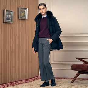 [U.S. POLO ASSN.] 여성 폭스카라 구스다운 점퍼