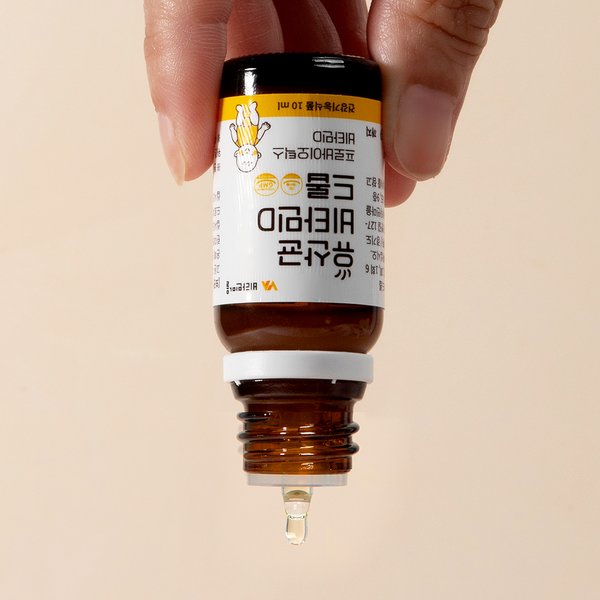 신생아 아기 유아 유산균 비타민D 드롭 10ml 1병