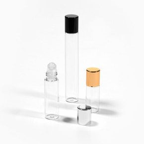 롤온 향수용기 공병 골드 뚜껑 투명 10ml (1BOX 100개)