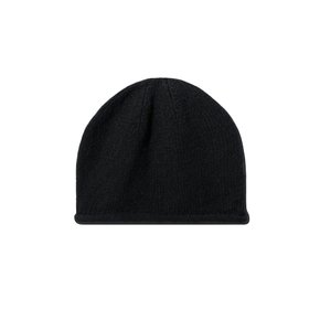 BLENDED KNIT BEANIE _BLACK