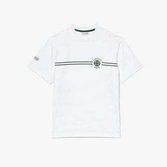 라코스테 [시흥점] 남성 테니스 스트라이프 티셔츠 TH9694-55G