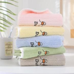 /글로벌HG 주방 고리 스트랩 수건 핸드 타올 오리 면 핸드타월