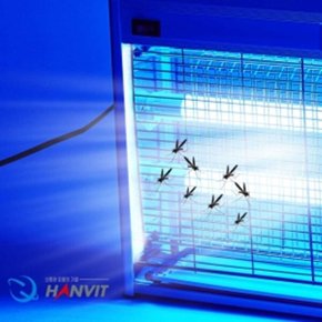 LED전자 살충기 4~8평형 옥내용 해충 퇴치 HV-313LED